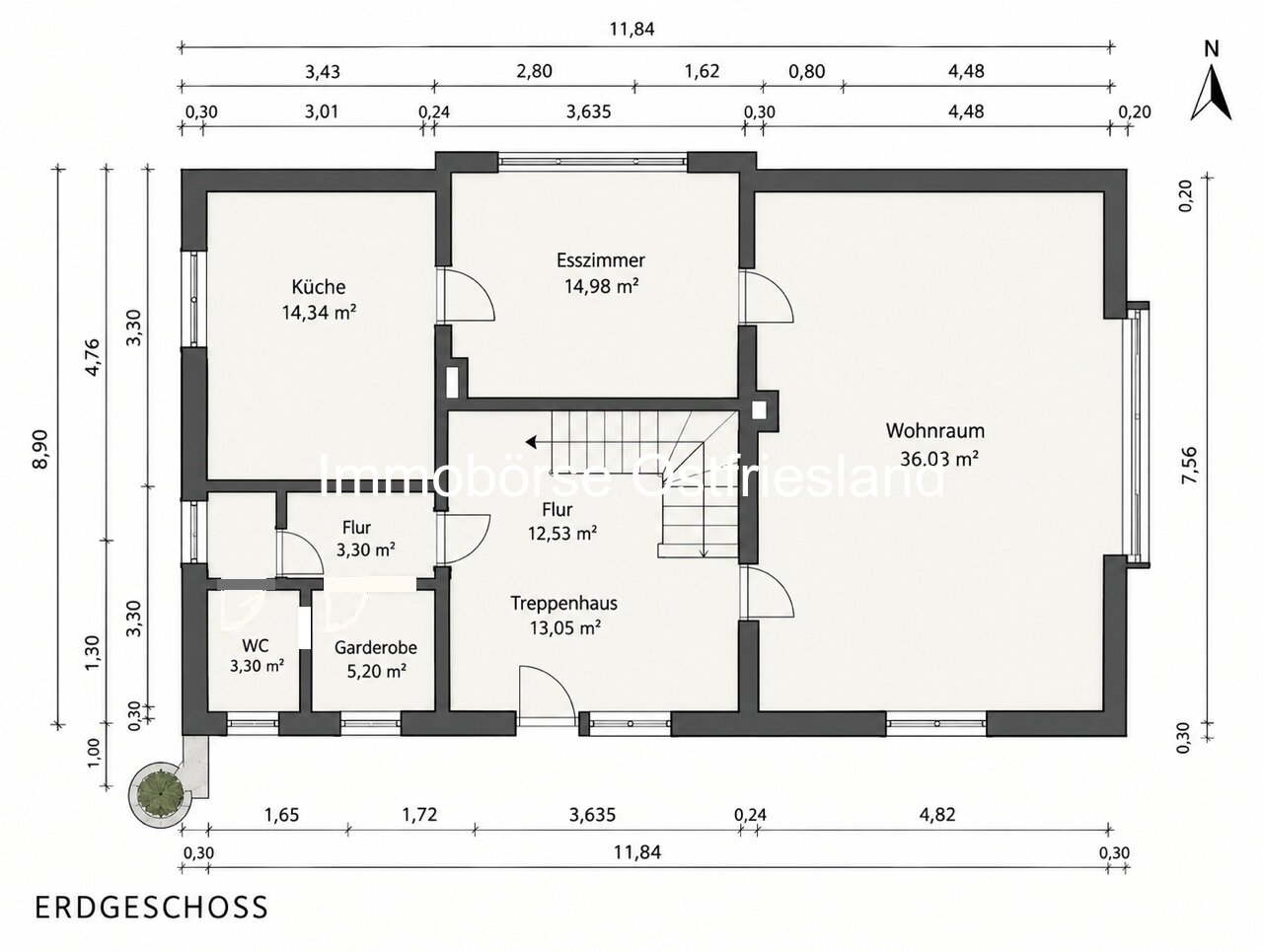 Idyllisches Einfamilienhaus in Wiesmoor mit großem Garten
